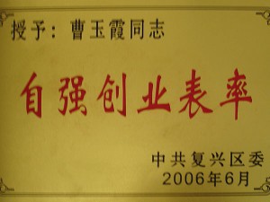 資質(zhì)榮譽(yù)